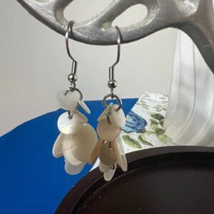 Capiz shell earrings